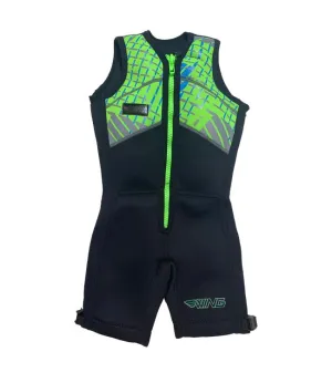 Wing Freestyle Boys Buoyancy Suit (2024) - Green