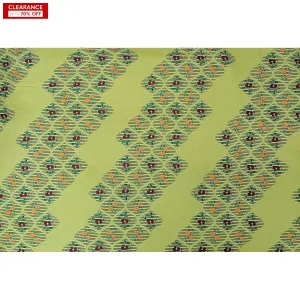 Yellow rayon width 44 inches Fabric per meter